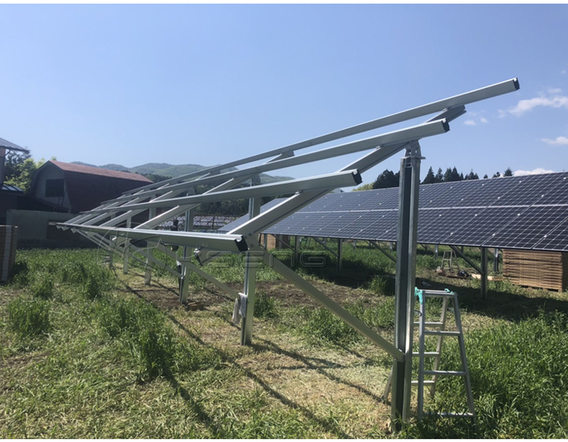 soporte de tierra solar