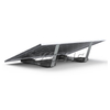 Sistema solar de techo plano no penetrante con montaje en lastre de Mg-Al-Zn