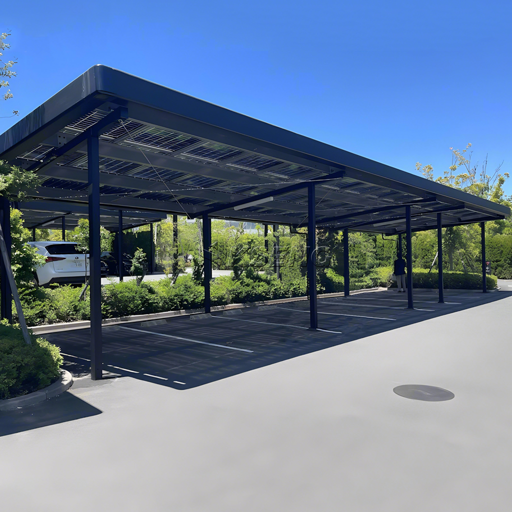 Estructura de aluminio solar resistente al viento y duradera resistente al agua y al viento