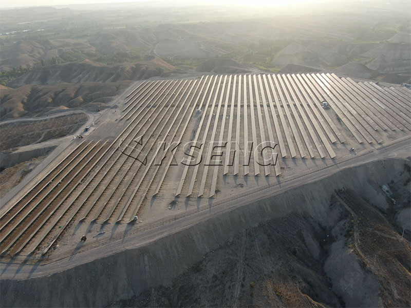 Proyecto solar fotovoltaico de 18 MW en una f&aacute;brica de cemento Namangan en Uzbekist&aacute;n completado con el sistema de montaje en suelo Kseng de magnesio, zinc y aluminio