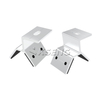 Abrazadera solar de techo de metal trapezoidal para sistema de montaje fotovoltaico