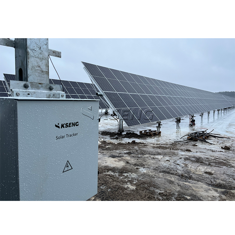 Seguidor solar de un solo eje