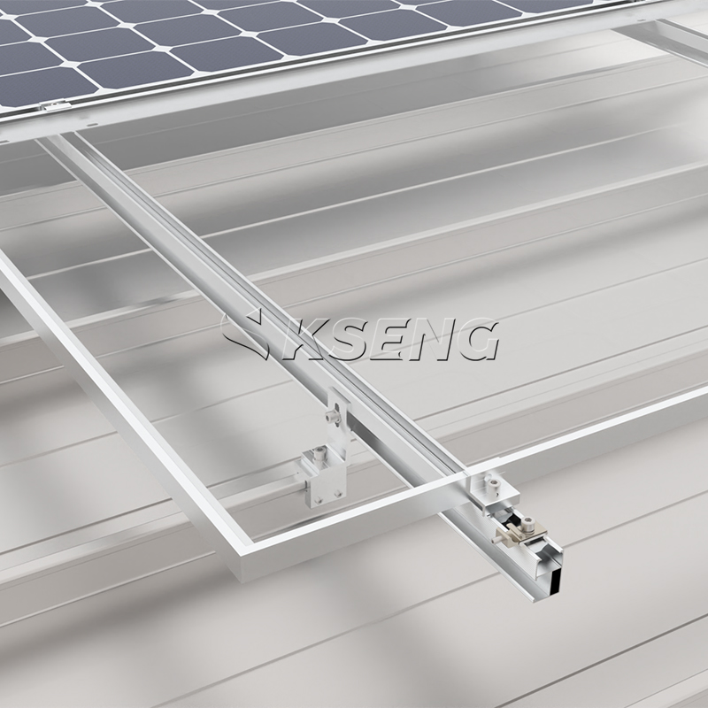 soporte de techo solar de metal