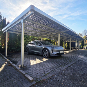 Sistema de montaje de marquesinas solares comerciales e industriales