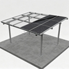 Cochera solar de aluminio duradero en stock de la UE con garant&iacute;a de 10 a&ntilde;os