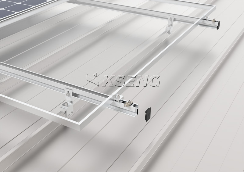Accesorio no penetrante de abrazadera de techo con costura vertical KSENG SUS304