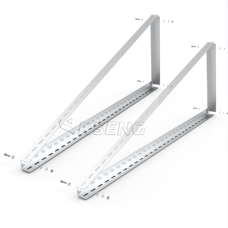 KSENG Soporte de panel solar triangular ajustable universal con inclinaci&oacute;n de 15&deg;-30&deg;