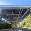 Sistema de montaje de marquesinas solares comerciales e industriales